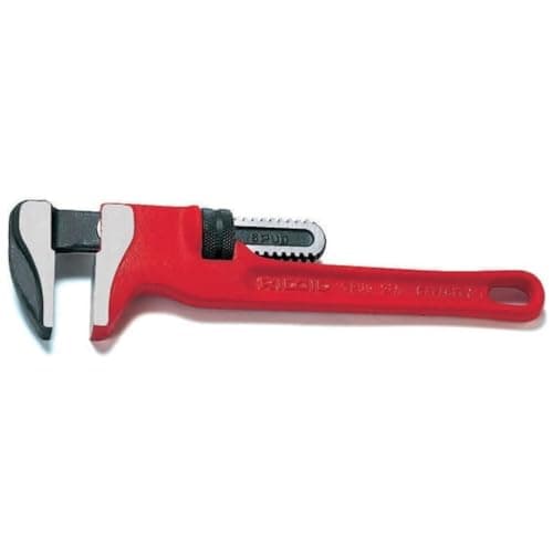 RIDGID 31400 Spud Wrench, 12-inch Adjustable Spud Wrench, Red, full size
