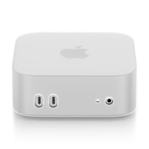 ORICO Silicone Case for Apple Mac mini M4, Protective Cover, All-Round Protection Sleeve, Anti-Slip & Shockproof, Soft Matte Finish Shell, Lightweight, Durable & Heat-Resistant, White, TP24-2