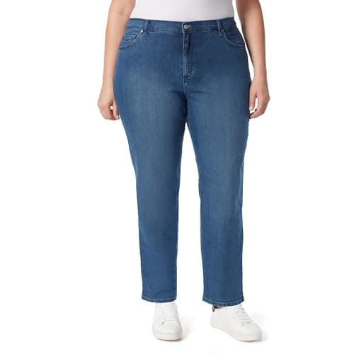 Gloria Vanderbilt womens Amanda Classic High Rise Tapered Jeans, Frisco, 16 W US