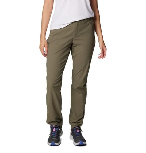 Columbia Womens Leslie Falls II Stretch Pant, Stone Green, 18 Short