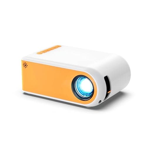Mini Projector Portable Projectors with Wifi and Bluetooth Outdoor Movie Projectors Mini Home Theater Indoor Projector for Bedroom Built-in Speaker Compatible With HDMI/USB/TV Stick/Smartphone/Laptop