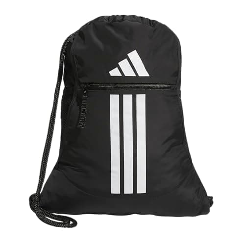 adidas Alliance Sackpack – Drawstring Backpack for Sports, Small Gym Bag