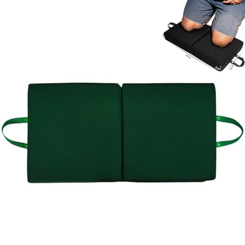 OFiSEXPT Kneeler Pad,Gardening Knee Pads, Garden Knee Support Board,Kneeling Pad for Gardening, Exercise, Cleaning, & Mechanic Work,Extra Thick Memory Foam Kneeling Pad for Bathing Yoga (Green)