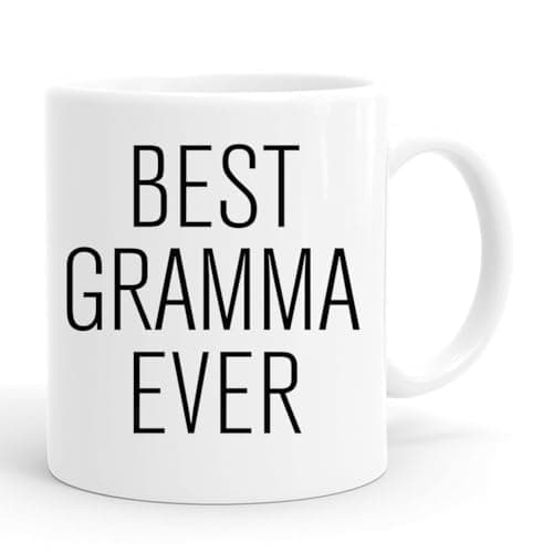 PEJAFAN Best GRAMMA Ever Gifts Coffee Mug 11 oz - Gifts for Christmas Gramma Birthday Gifts Coffee Mug Father's Day/Mother's Day For Birthday Present (GRAMMA)