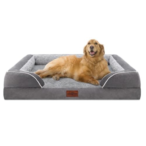 Comfort Expression Waterproof Orthopedic Dog Bed for Extra Large Dogs