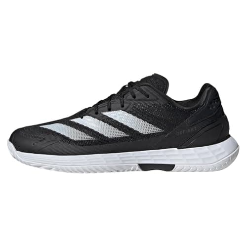 adidas Men's Defiant Speed 2, Black/White/Grey, 14