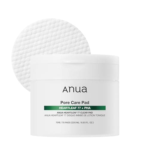 Anua Heartleaf 77 Toner Pads, Non-Comedogenic, 70 Pads