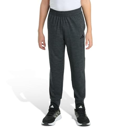 adidas Boys All Sport Jogger, Grey with Black Mélange, S (8)