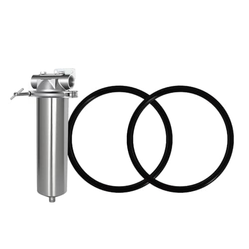 O-Ring for Reverse Osmosis Water Filter Housings Diameter 3.3" O.D./3.6" O.D.Black 2 Pcs O-Ring Set