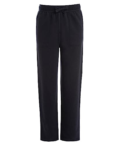 Nautica boys School Uniform Sensory-friendly French Terry Pants, Navy, 4 US
