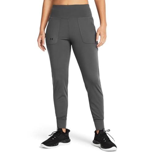 Under Armour Womens Motion Joggers, (025) Castlerock / / Black, X-Small