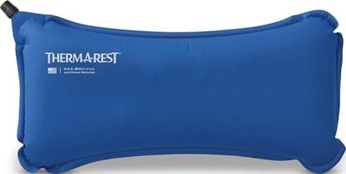 Therm-a-Rest Lumbar Travel Pillow - Self-Inflating Lumbar Support Cushion for Airplane, Car, Office Chair & Travel