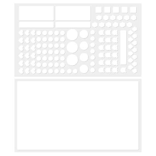 2 Pcs Light Dimming Stickers White Light Blocking Stickers Led Lights Blocking Sticker Dimming 50% of Lights for Routers Clocks Electrical Appliances LED Covers Blackout