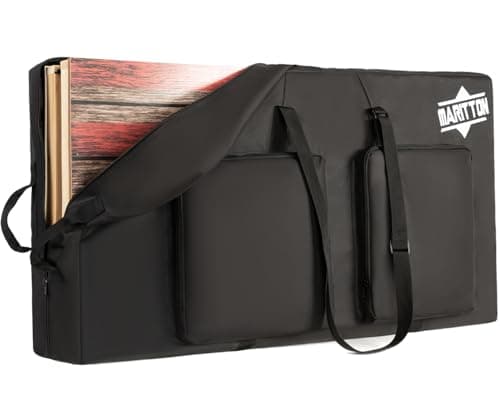MARITTON Cornhole Carrying Case Fits 4' x 2' Regulation Size Board
