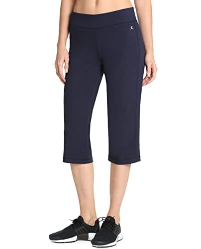 Danskin Women's Sleek Fit Yoga Crop Pant