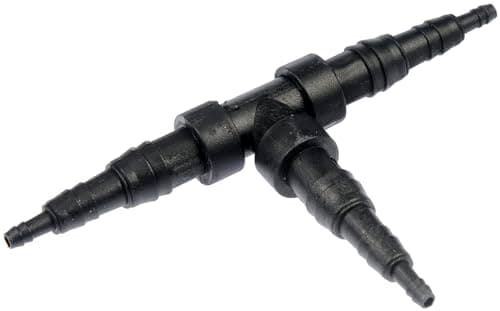 Dorman 493-011 1/8 or 1/4 or 3/8 in. Hard Vacuum Tubing Tee, 10 Pack