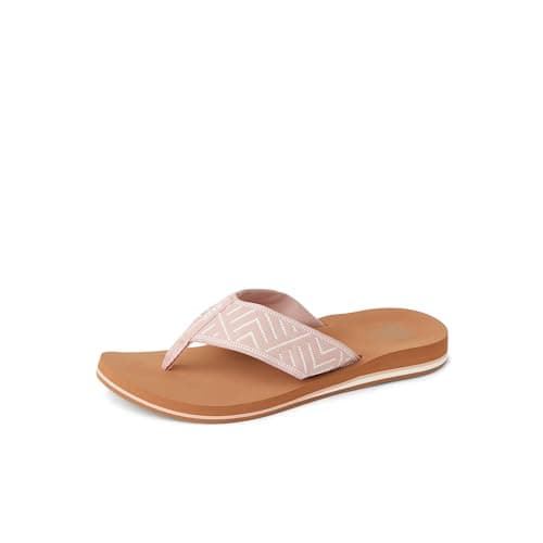 REEF Womens Sandals, Spring Woven, Cameo Rose, 5