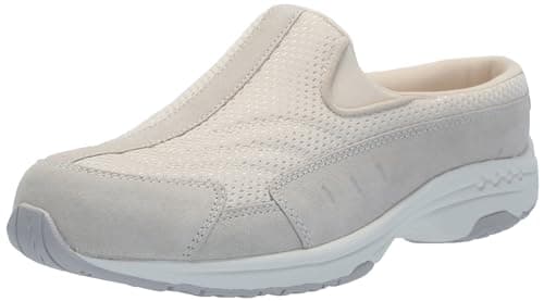 Easy Spirit Women's Traveltime Mule Light Natural Mesh 8 Medium