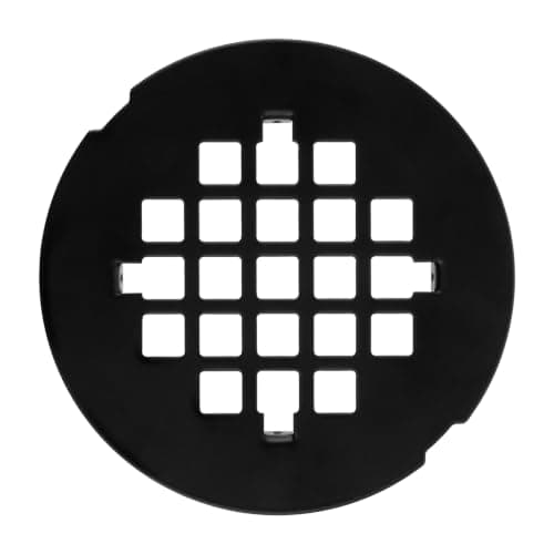 YUXMU 4-1/4" OD Round Snap-in Shower Drain Cover
