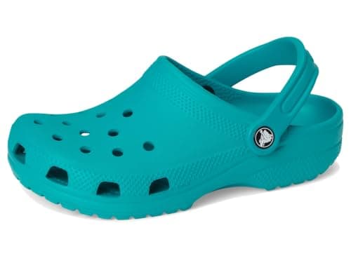 Crocs, Unisex, Classic Clogs (Toddler), Turbo Teal, 8, Medium