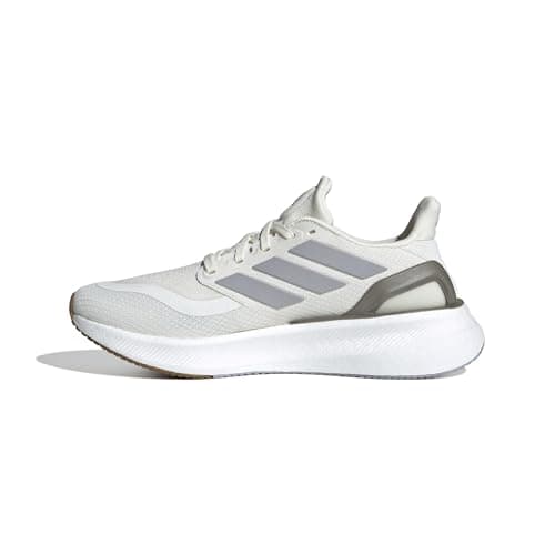 Adidas Women's Pureboost 5, White/Glory Grey/Cyber Metallic, 11
