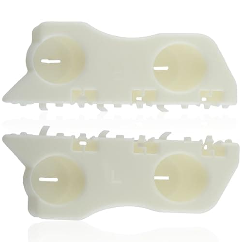 CARBBIA Pack of 2 Front Bumper Fender Brackets Left And Right Replaces 62221-4RA1A 62221-4RA2A 62220-4RA1A 62220-4RA2A Compatible with Nissan Maxima 2016-2020, White