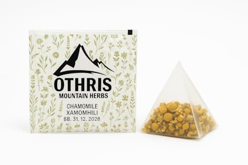 Premium Greek Tea Collection Orthis, Chamomile Peppermint Sage (1pcs) (Chamomile)