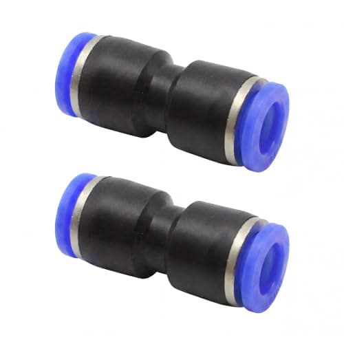 Powkos Nylon Fuel Line Unions 5 16 In 800 191 Compatible with Universal Fuel Line Systems Replaces 800-191 2 Pack