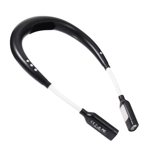 Bsdgeclogy Neck Reading Light, Rechargeable Book Light, 3 Color Modes