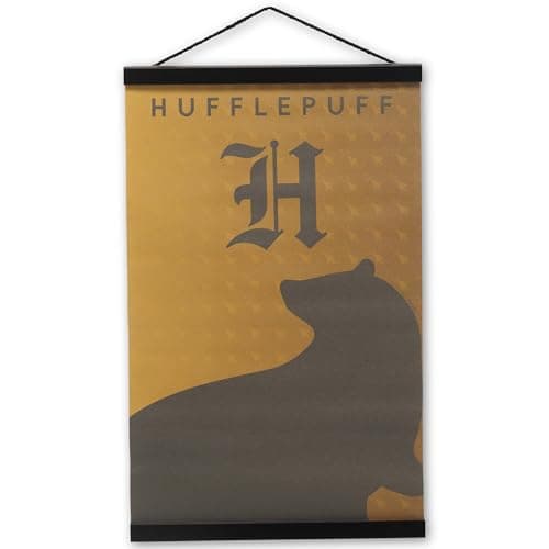 Harry Potter Hufflepuff Hanging Canvas Banner