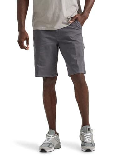 Lee Men's Legendary Workwear Carpenter Short Painters Gray 40