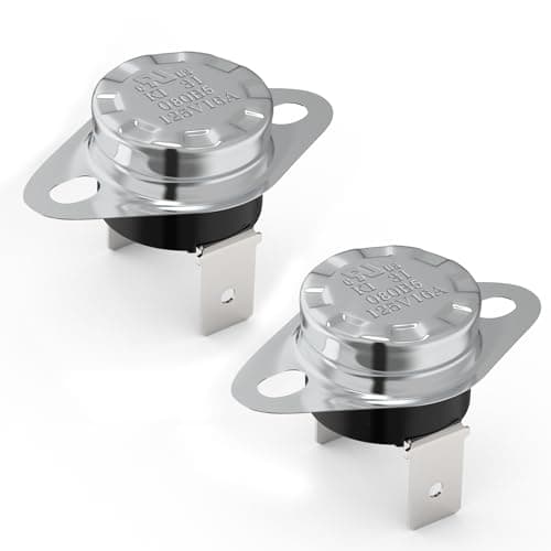 Awozkcd KSD301 185°F Off 149°F On NC Auto Reset Thermal Switch 2Pcs