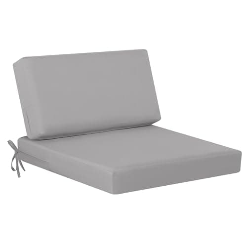 idee-home Outdoor Chair Cushions for Patio Furniture, Outdoor Seat Cushion