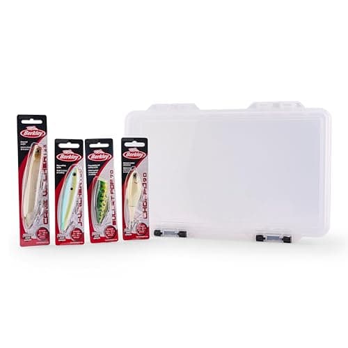 Berkley Choppo Topwater Fishing Lure, Bone, Size 90, Cupped Propeller Tail for Balance of Sound and Spray, Equipped with Sharp Fusion19TM Hook