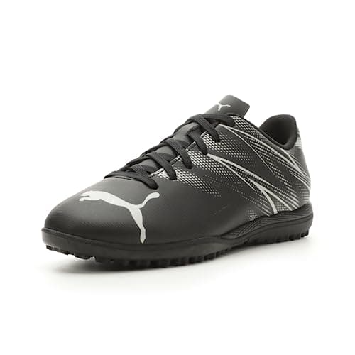 Puma Kids' Attacanto Turf Training Puma Black-Silver Mist Big Kid 11