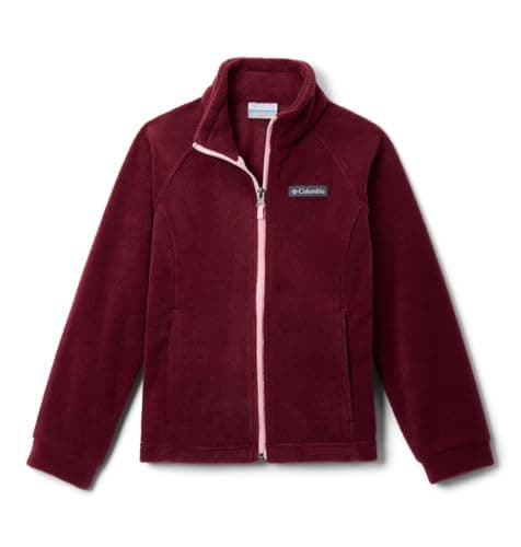 Columbia Youth Benton Springs Fleece Jacket, Rich Wine, 3T