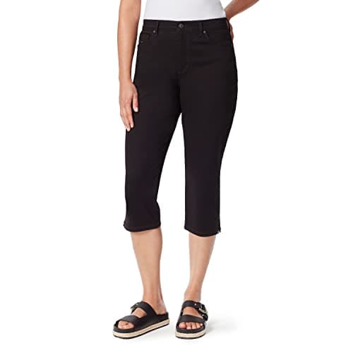 Gloria Vanderbilt Women's Amanda Capri Jean Black