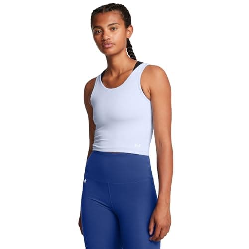 Under Armour Womens Motion Tank Top, (464) Nimbus Blue / / White, XX-Large