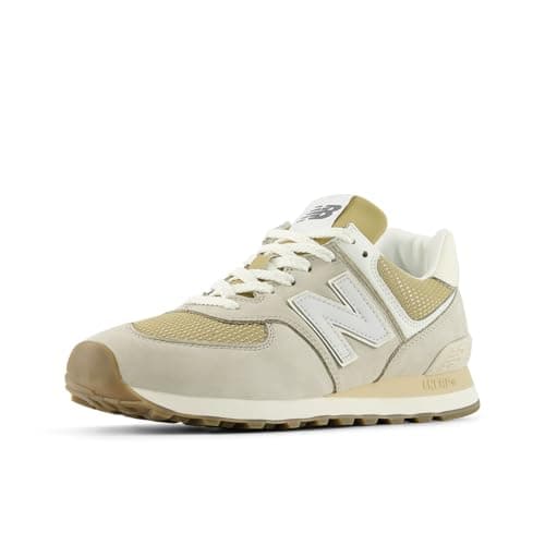 New Balance Unisex-Adult 574 Sneaker, 10% Darker Grey Matter/Dark Silver Metallic, Men 7.5 / Women 9