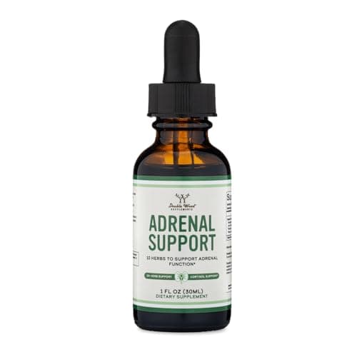 Adrenal Support Drops, 10 Organic Adaptogens, Stress + Energy, 30 Servings