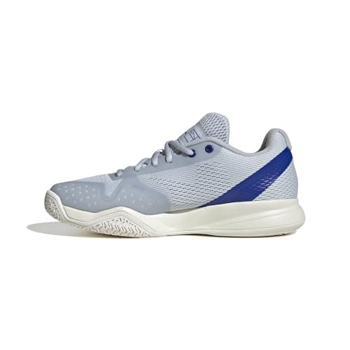 Adidas Women's Courtflash Pickleball, Halo Blue/Silver Metallic/Lucid Blue, 10