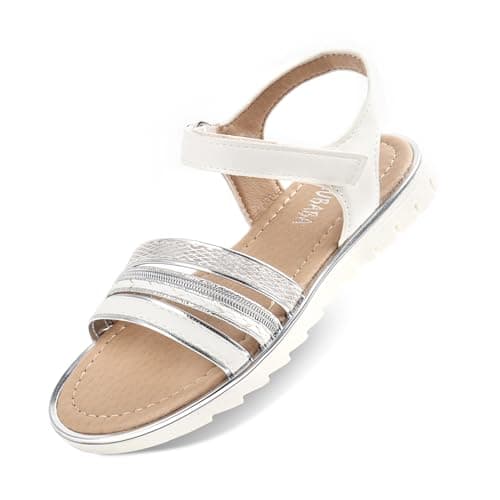 Wulubaba Girls Dress Sandals Open Toe Non Slip Summer Sandals