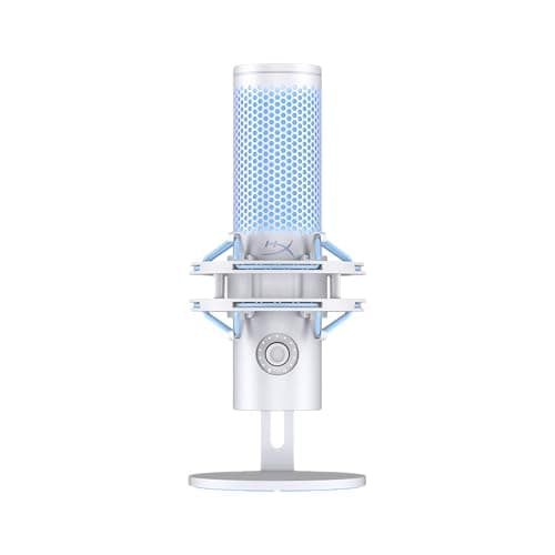 HyperX Quadcast 2 Frost – USB Microphone for Gaming, Streaming and Podcasting, with On-Board Controls, LED Lighting, Removable Shock Mount