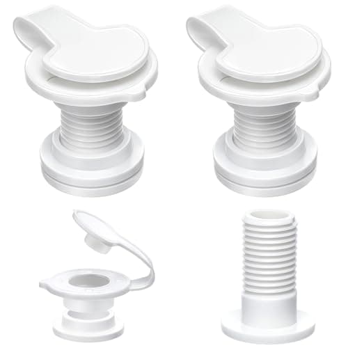 Honoson 3 Sets Cooler Drain Plug Replacemen for Coolers 1.5 Inch