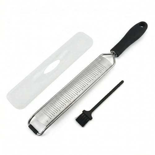 Garlic Grater – Handheld, for Ginger, Parmesan, Lemon Zest & Nutmeg