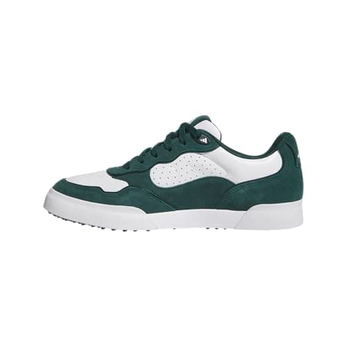 Adidas Men's Retrocross 25 Spikeless Golf Shoes, Aurora Ivy/Footwear White, 12