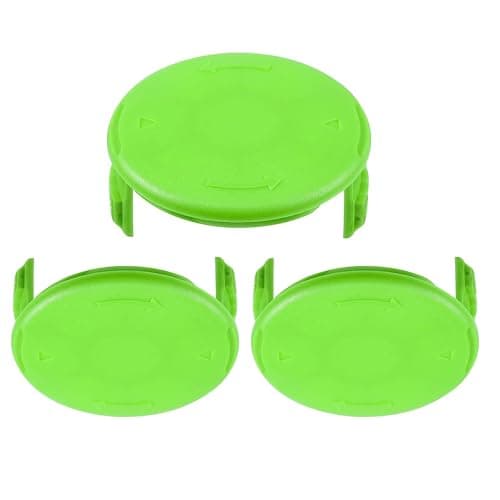 VineHii 2900719 Replacement Spool Cap Cover 3411546A-6 Compatible with Greenworks 2101602, 2101602A, STBA40B210, BST4000 String Trimmer, Replacement for Greenworks Cap Part -3Pack