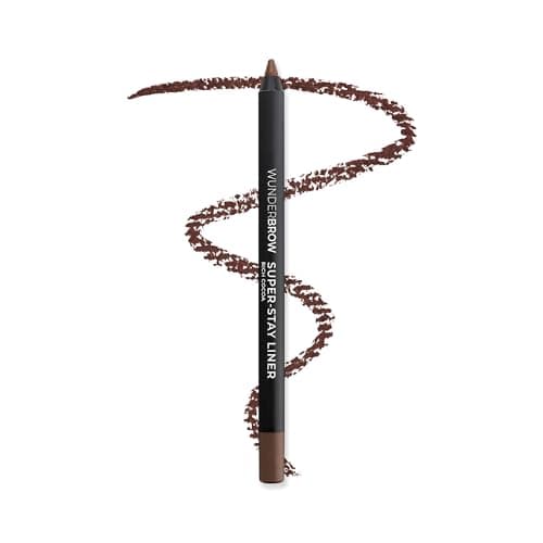Wunderbrow Super Stay Eyeliner Pencil, Waterproof and Smudge-Proof, Shade: Rich Cocoa