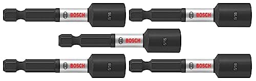 Bosch ITNS5162B 5 pc. Impact Tough™ 2-9/16 In. x 5/16 In. Nutsetter (Bulk Pack)