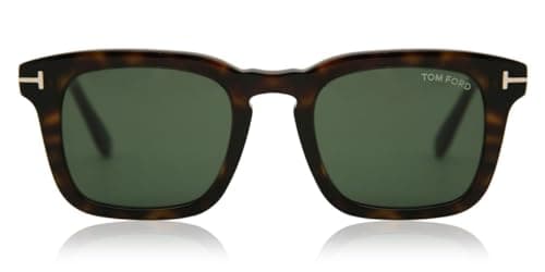 Tom Ford - FT0751 Dark Havana Square Men Sunglasses - 50mm